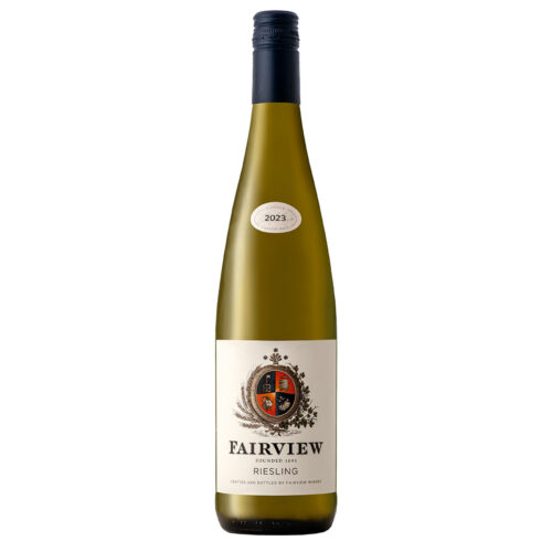 A bottle of Fairview Riesling 2023