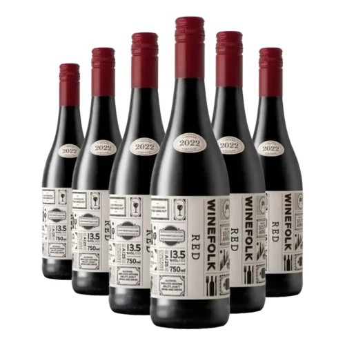 Winefolk Red Blend 2022 case of 6