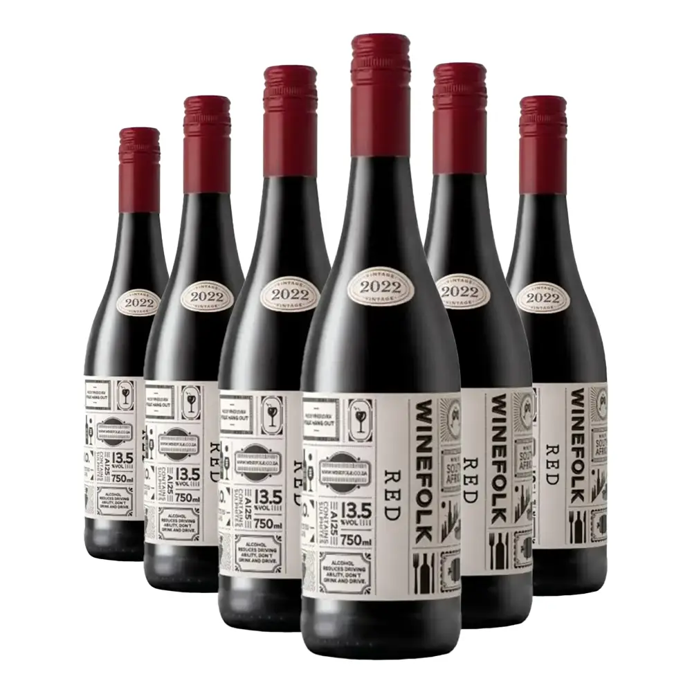 Winefolk Red Blend 2022 case of 6