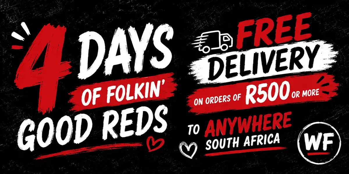 4 days Free delivery for R500 or more banner