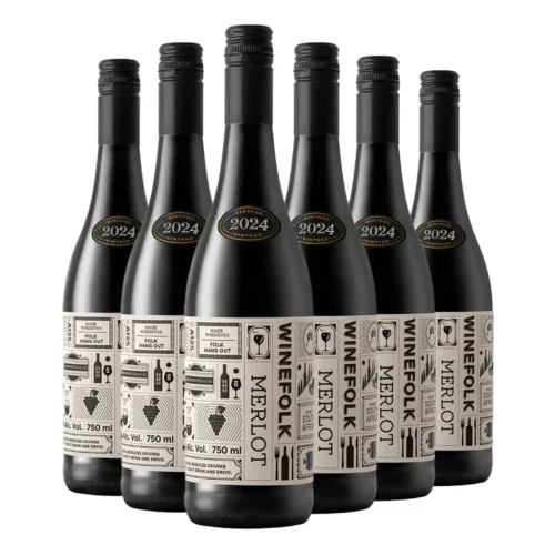 winefolk Merlot 2024 case of 6