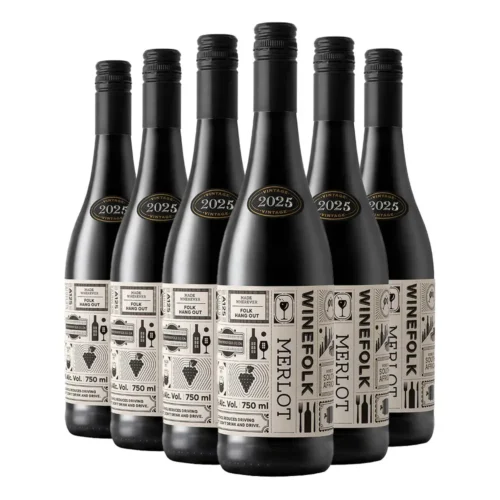 Winefolk Merlot 2025 Case of 6